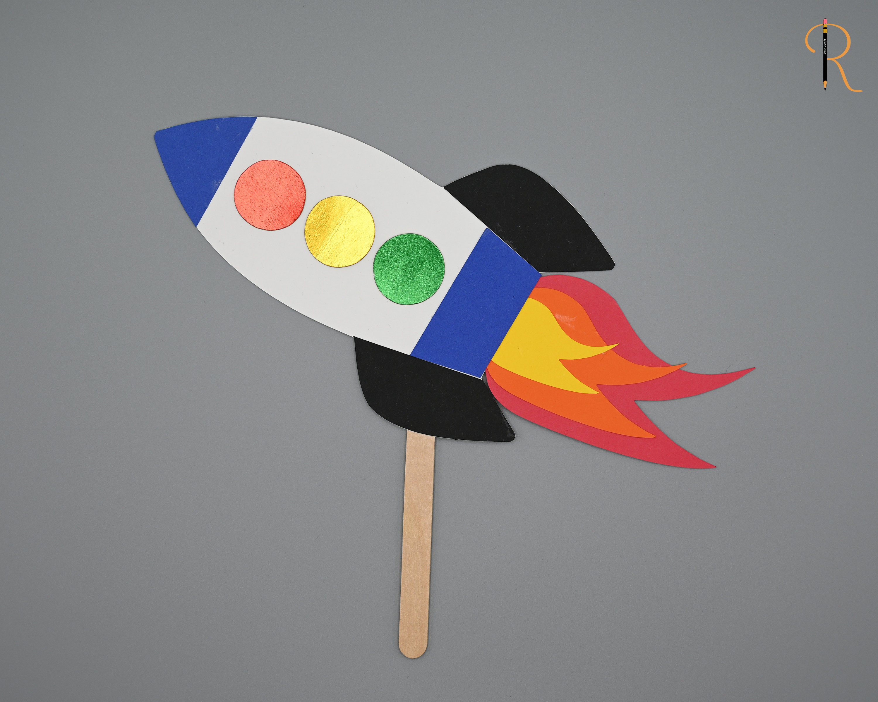 Rocket Ship Kids Art Kit– Let's Make Art