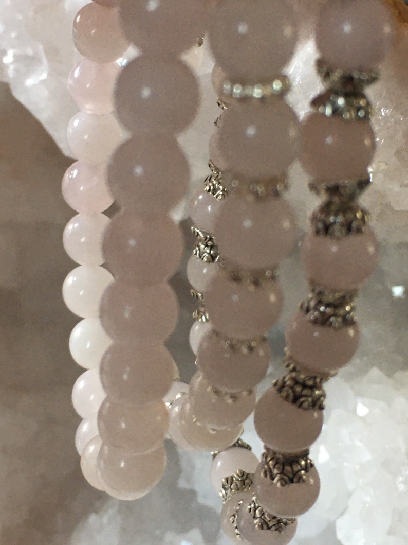 Pink Quartz bracelet