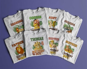 Free Free 242 Lion King Birthday Shirts Svg SVG PNG EPS DXF File