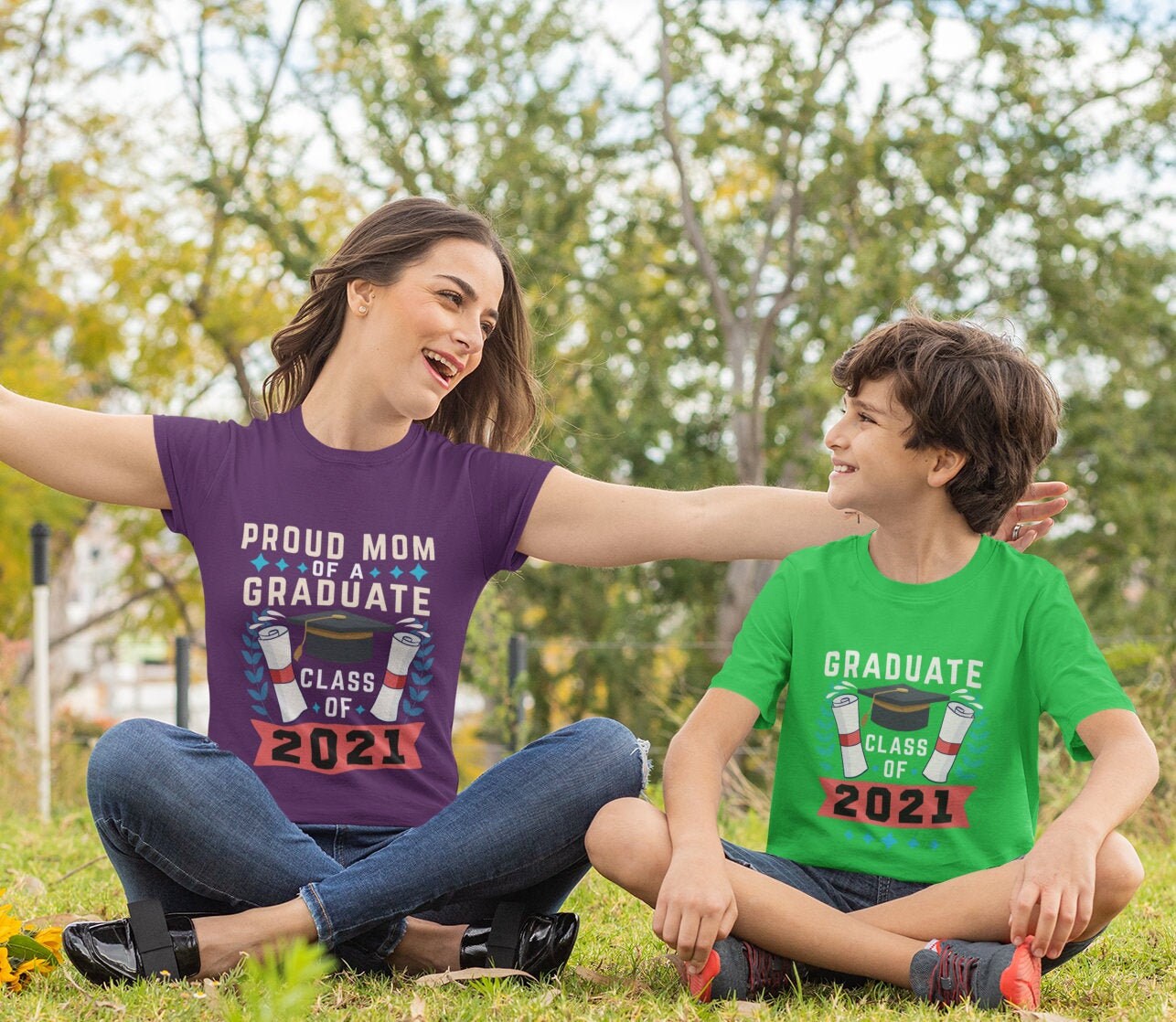 Graduate Class 2021 Shirts/senior 