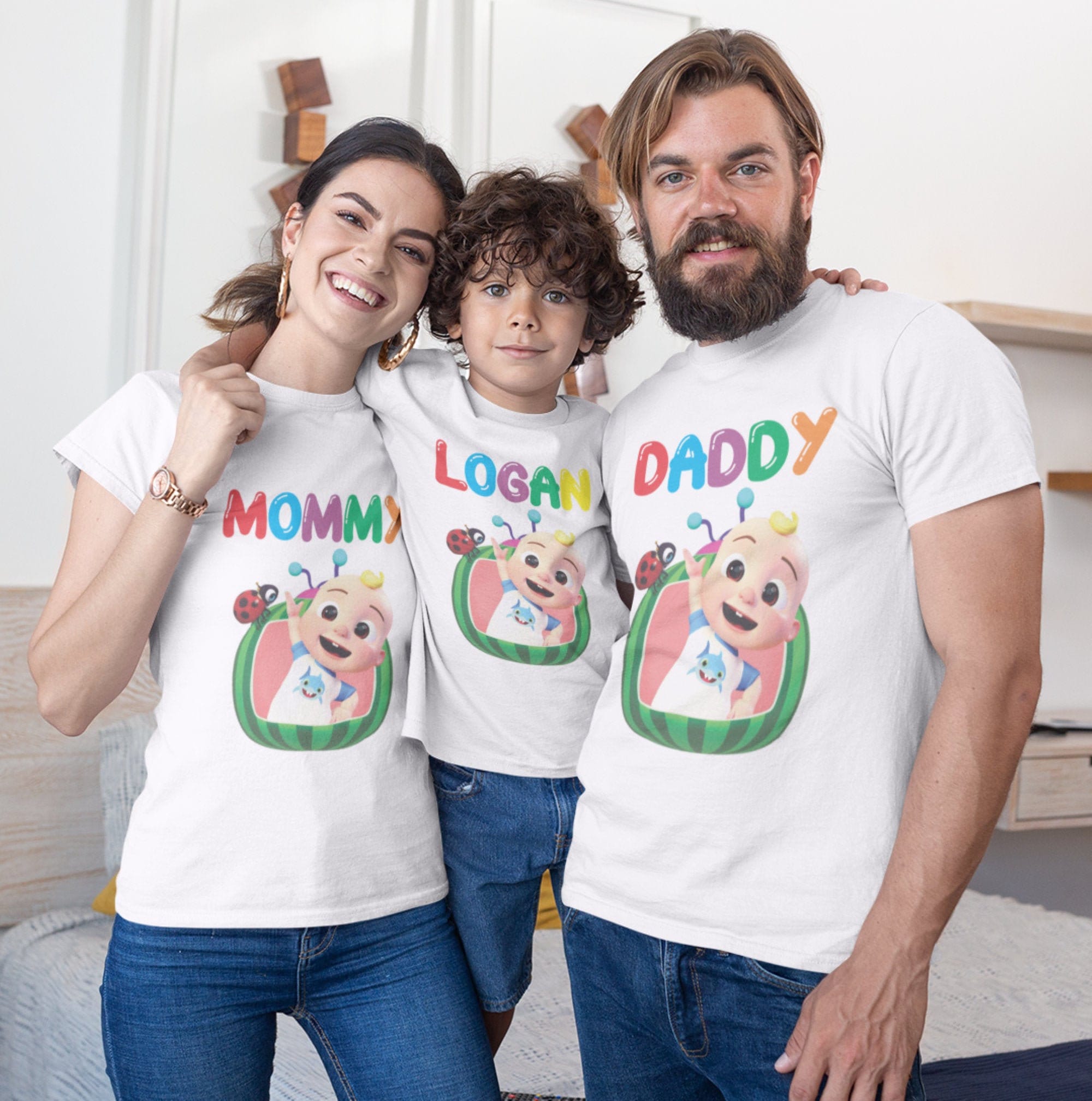 Coco-melon Birthday Shirts/watermelon 