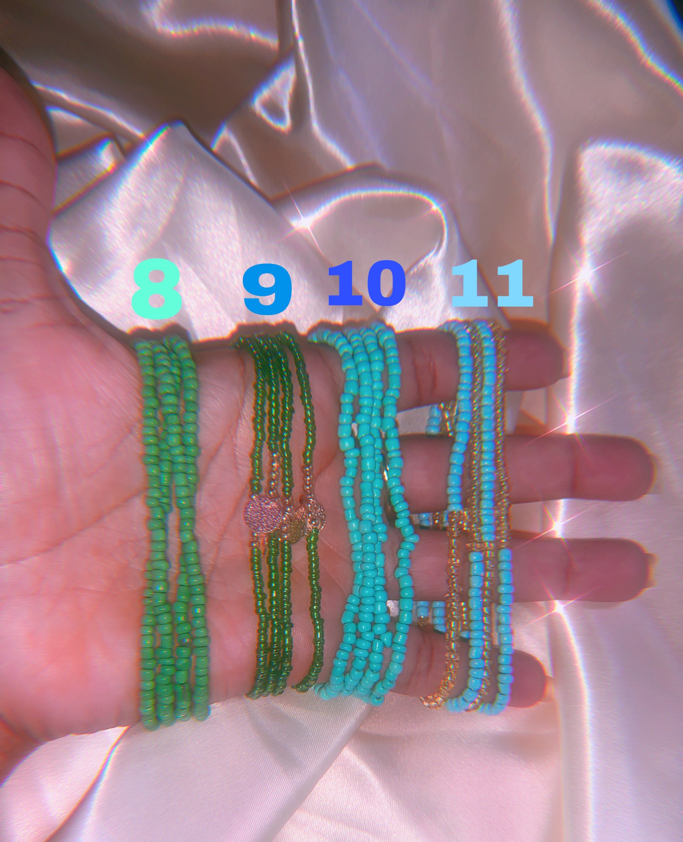 Elastic Waist Beads Etsy