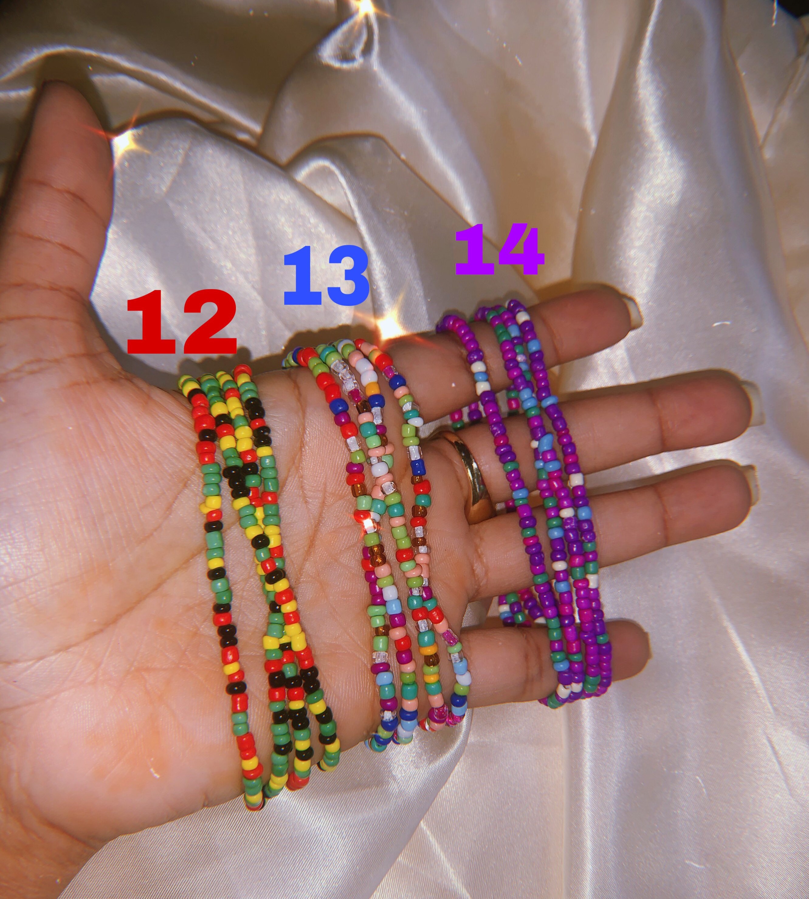 Elastic Waist Beads Etsy