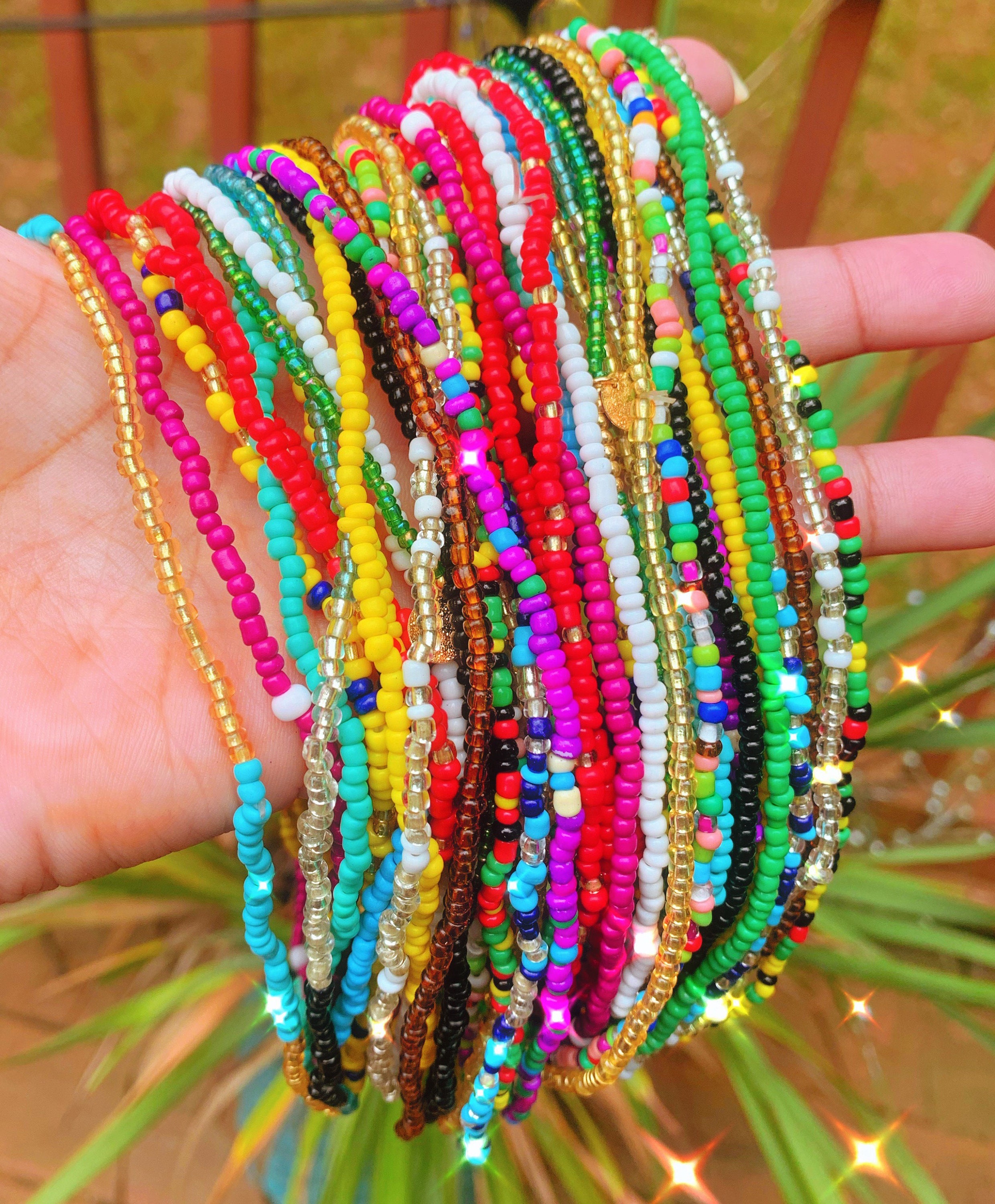 Elastic Waist Beads Etsy