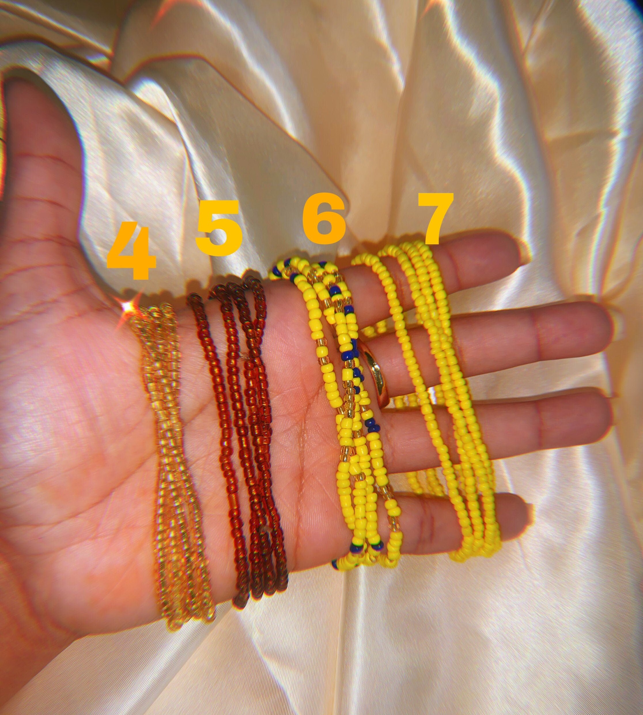 Elastic Waist Beads Etsy