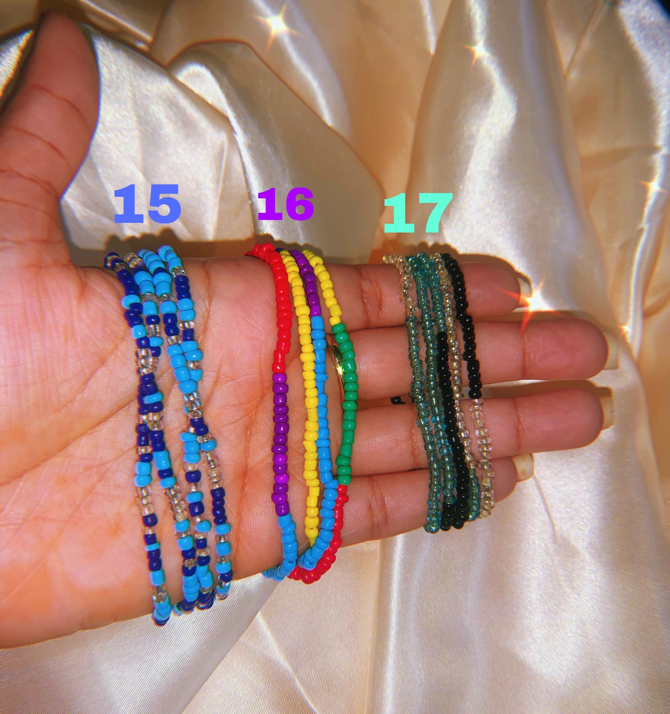 Elastic Waist Beads Etsy