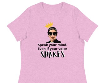 RBG Speak Up - Women's Relaxed T-Shirt