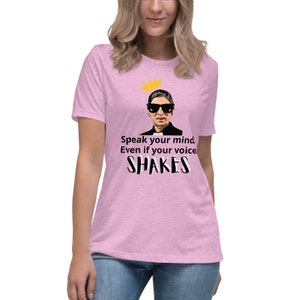 RBG Speak Up Women's Relaxed T-Shirt image 2