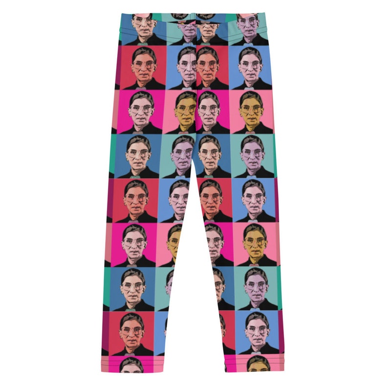 RBG Little Kid's Leggings Ruth Bader Ginsburg Tribute image 5