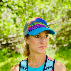 Boné de camionista de espuma Sunset Adventure para mulher