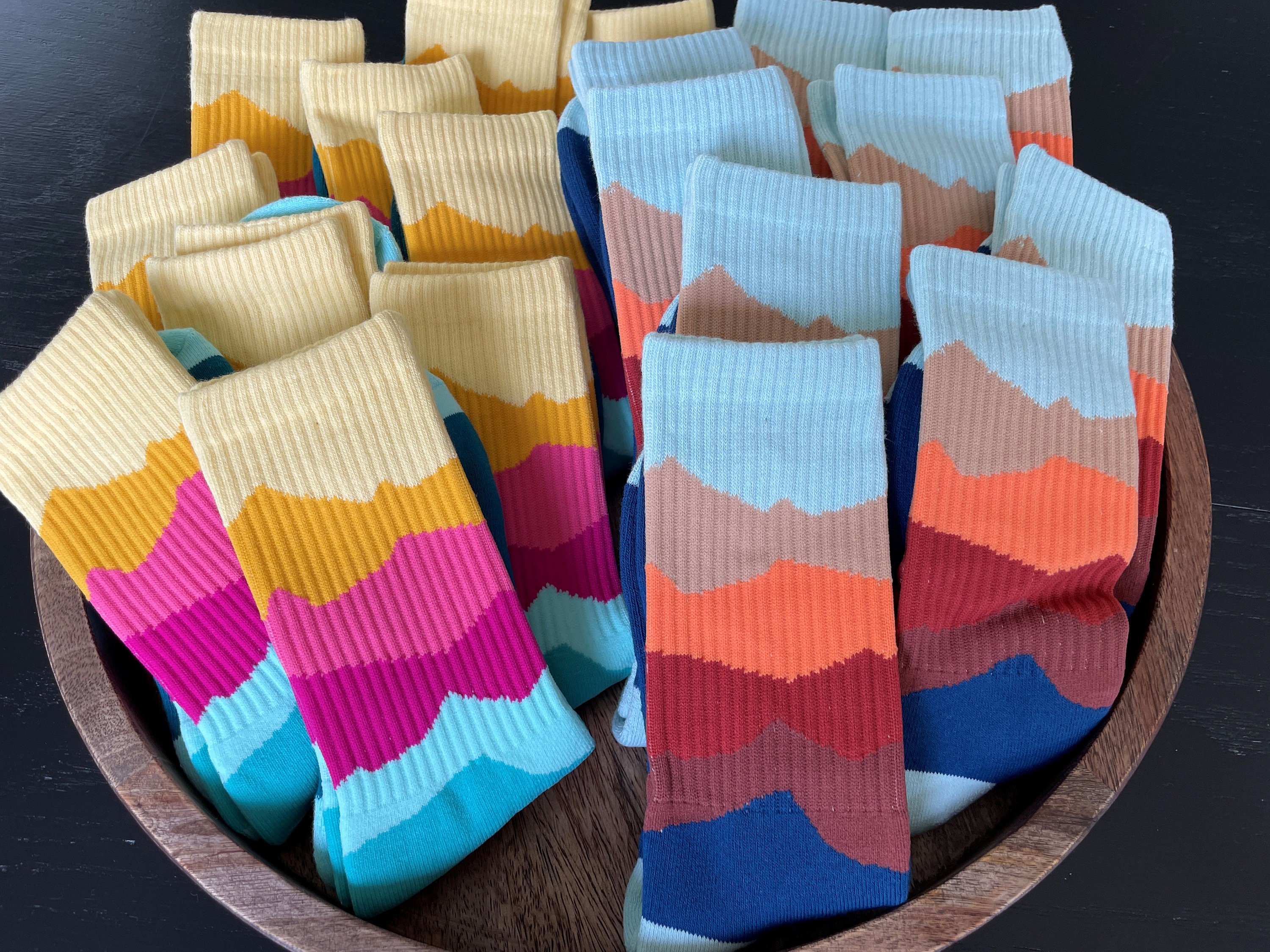 Fun Ski Pattern Socks for Men - Uptown Sox