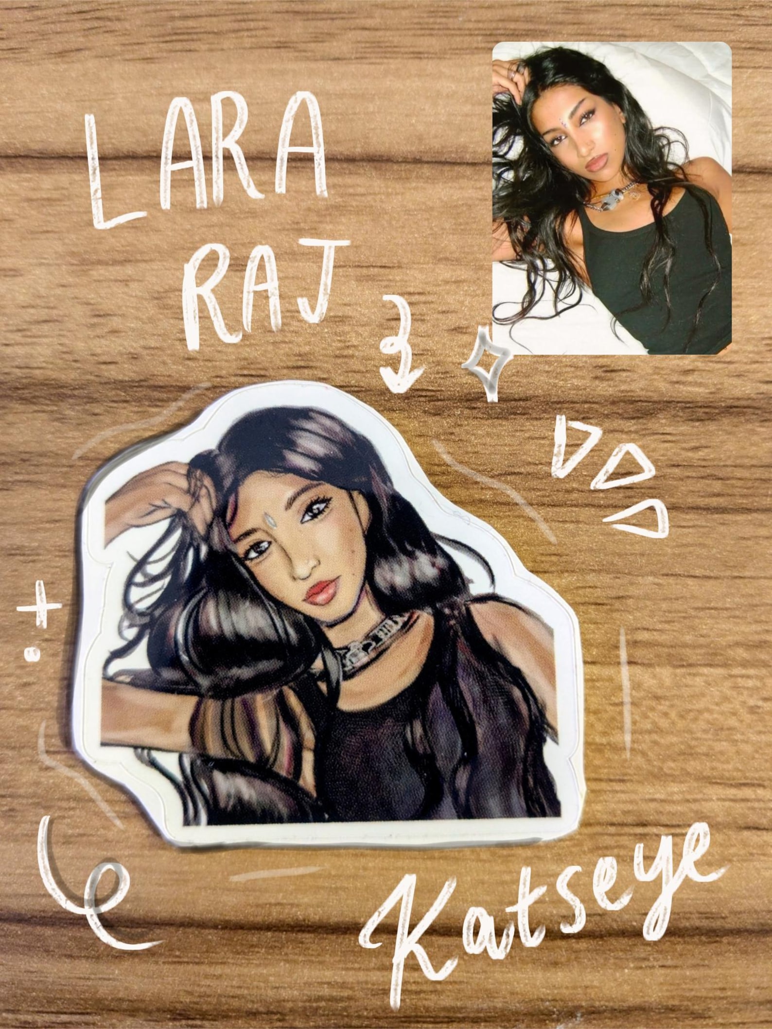 Sticker Rahul Raj Lara Raj Katseye Vinyl Waterproof Sticker! - Etsy