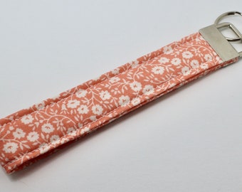 Jolie en rose florals Porte-clés Wristlet