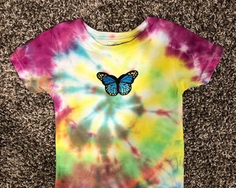 Kids tie dye shirt