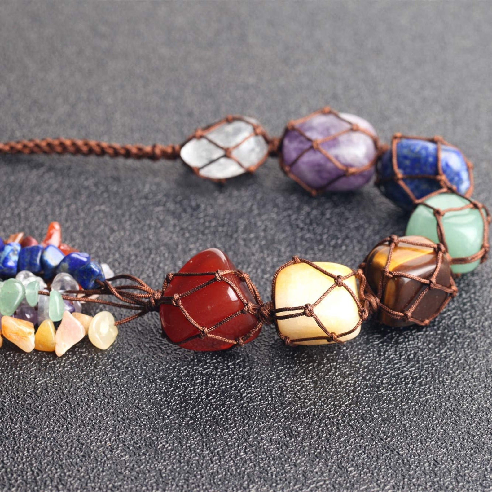 Kristall Fenster Auto hängen Ornamente 7 Chakra Home Etsy