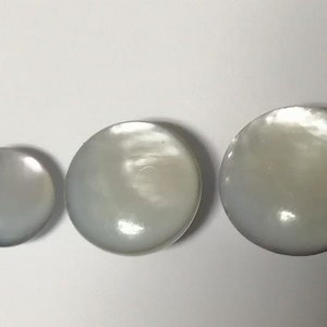 Perles deau de mer mabe cultivées lâches, de première qualité, forme ronde, couleur bleue Coupon rabais jusquà 20% image 3