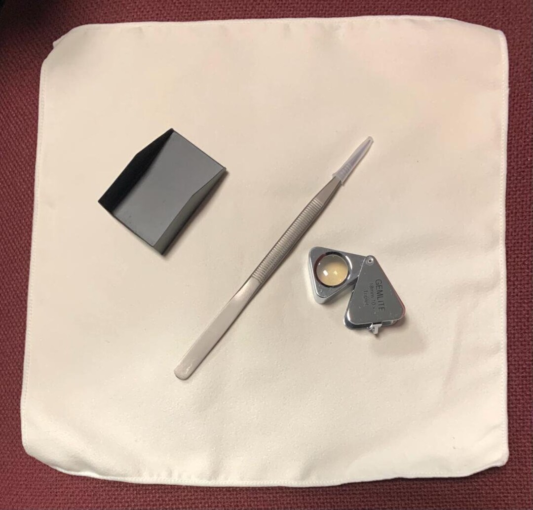 Complete Set Gem Loupe 10x 18mm Gem Ultra Light Titanium Etsy