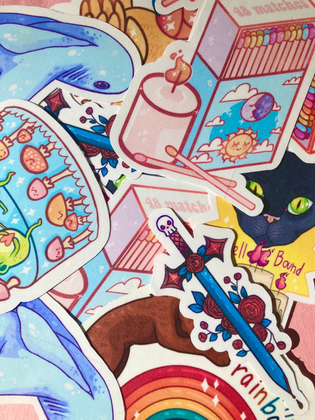 Stickers Seconds Sale Misprinted/defect Stickers - Etsy