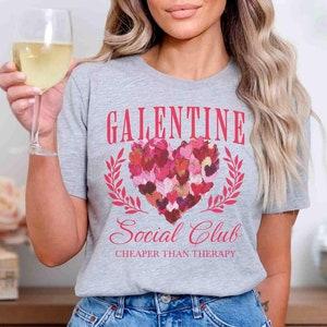 Galentines Day Matching Shirts. Galentines Day Gift, Valentines Sweatshirt, Best Friend Valentine Gift, Valentines Day Gifts, Galentine Gang