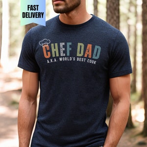 Funny Dad Shirt, Chef Dad Best Cook Tshirt, Gift for Cook, Dad Grilling Shirt, Fathers Day Shirt, Best Cook Gift, Sarcastic Gift for Husband