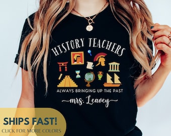 History Teacher Shirt, Social Studies Teacher Tshirt, History Team T Shirt, Gift for Teacher, Historian Gift, Teacher Appreciation, Funny T