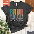 Teacher Retirement 2025 Shirt, Schools Out Forever Tshirt, Funny Retirement Gift for Teacher, Retirement Party, Last Day of School T-shirt