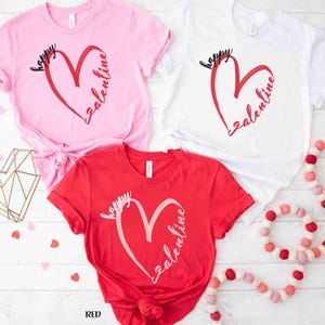 Happy Galentine Shirt with Heart, Galentines Day Gifts, Valentines Day T-shirt, Valentine Gift for Best Friend, Valentines Day Gifts for Her