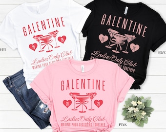 Galentine Social Club Shirt, Galentines Day Gift, Valentines Day Shirt, Valentine Gift for Best Friend, Valentines Day Gifts, Galentine 2026