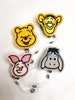 Poo Characters Feltie Badge Reels 