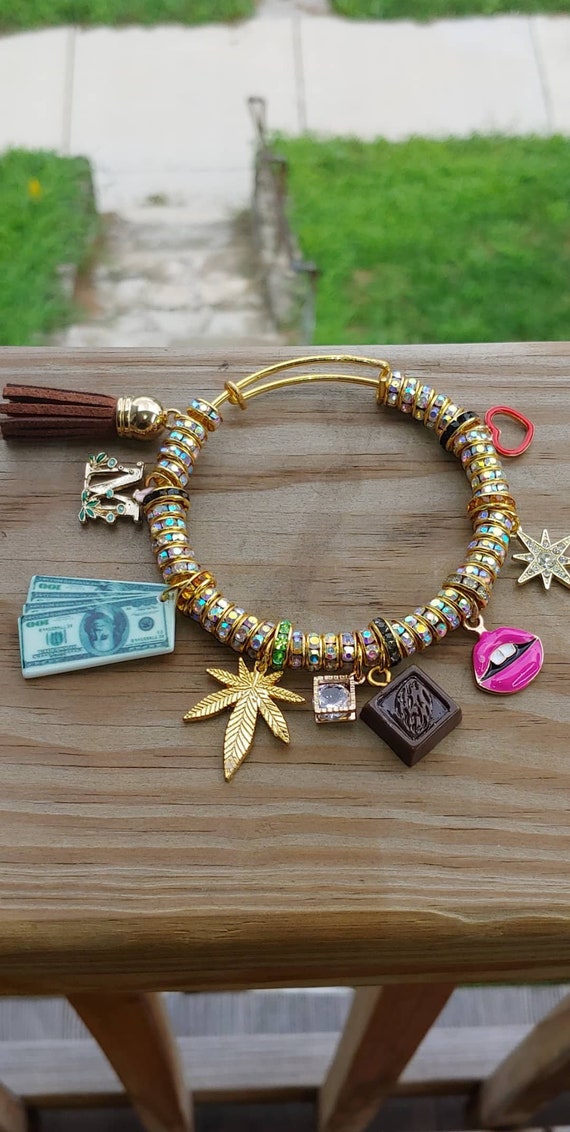 Personalized Charm Bracelets Etsy