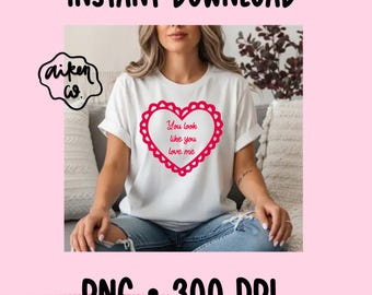 Téléchargement numérique tendance pour la Saint-Valentin PNG