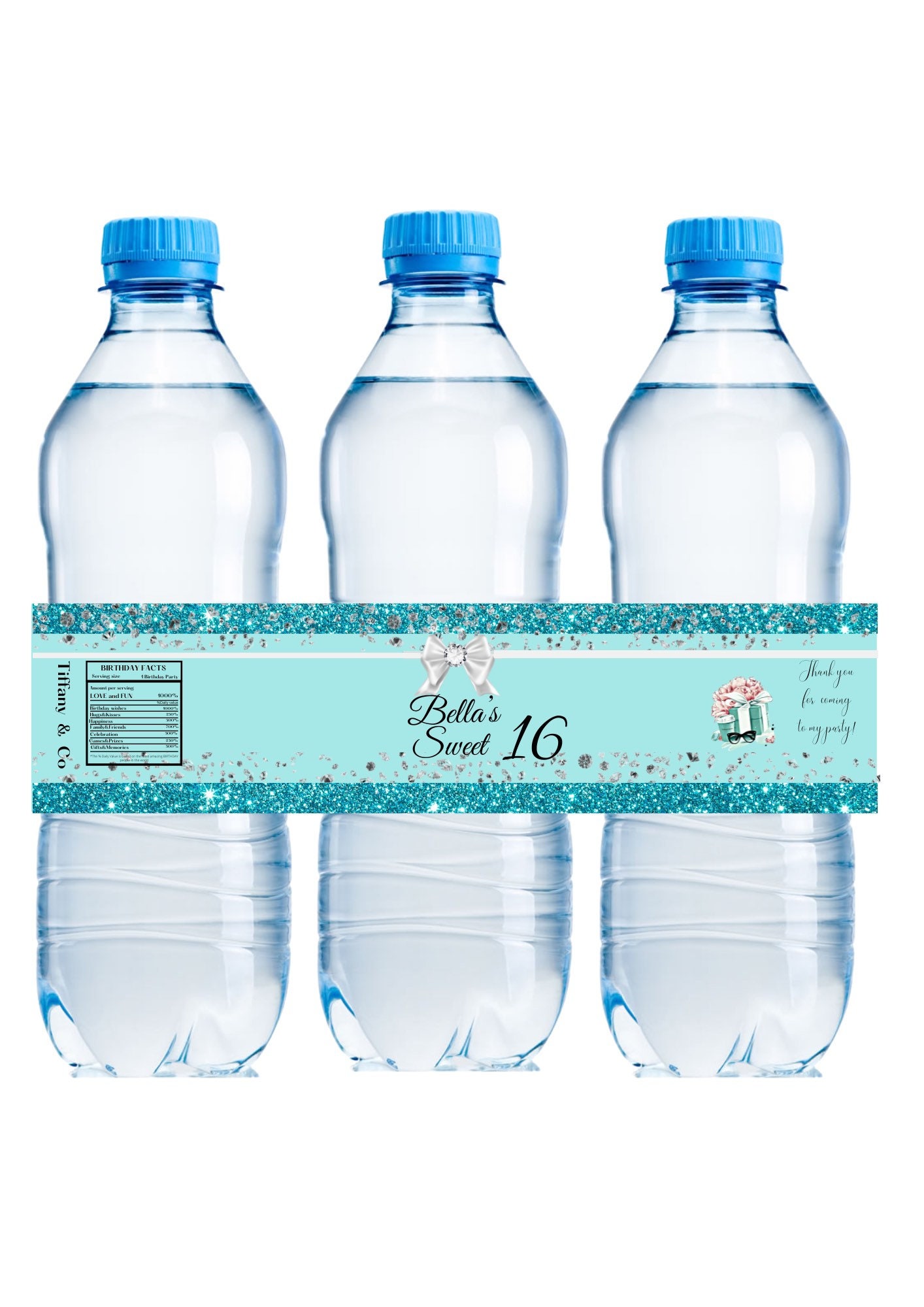 Water Bottle Label Fruit Shoot Label Bottle Label Etsy