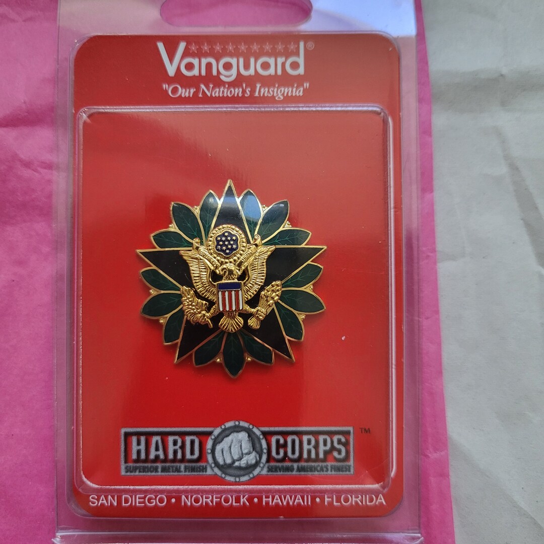 US Army Staff Identification Badge Etsy