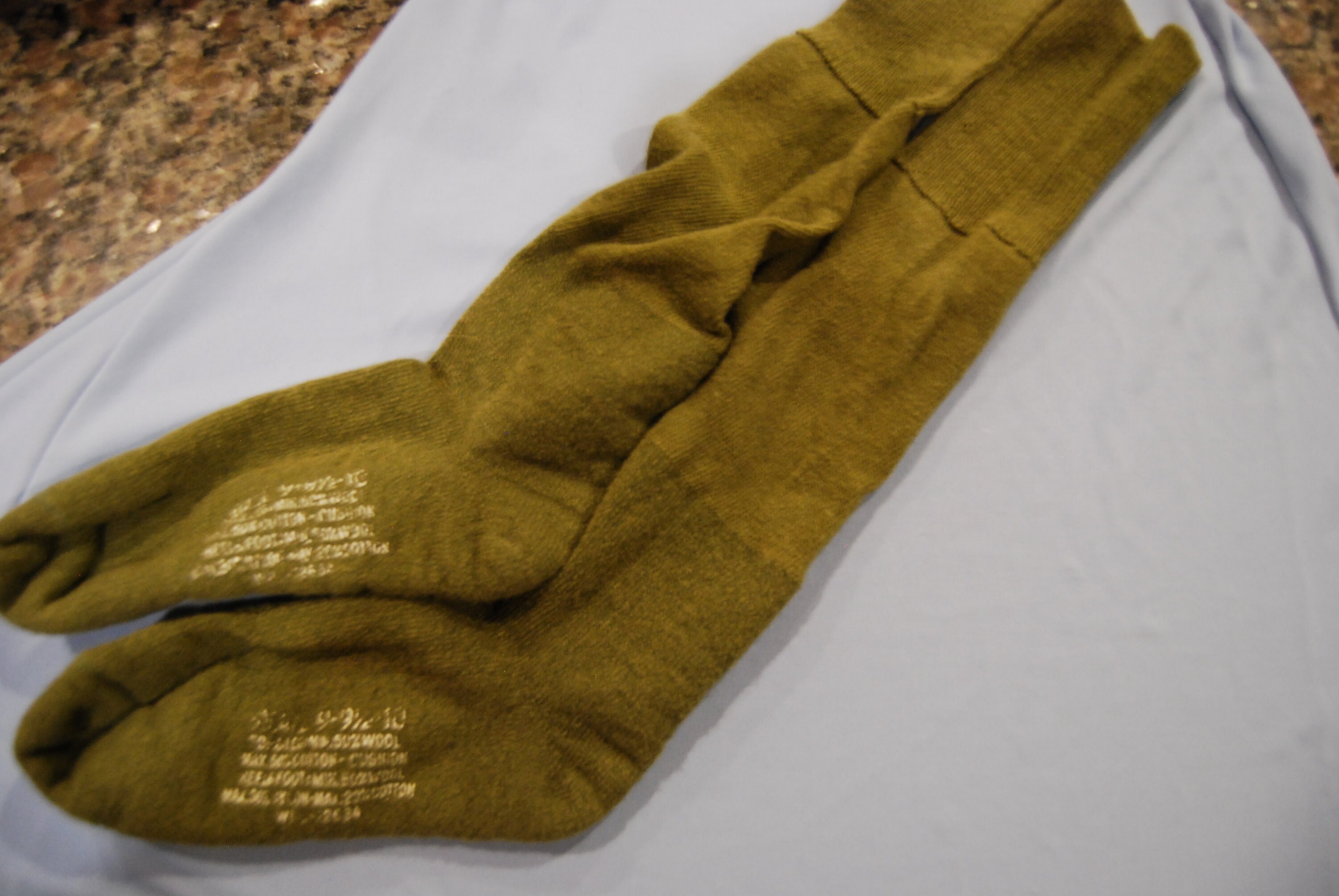US Army Wool Socks 1 Pair 9 10 Etsy