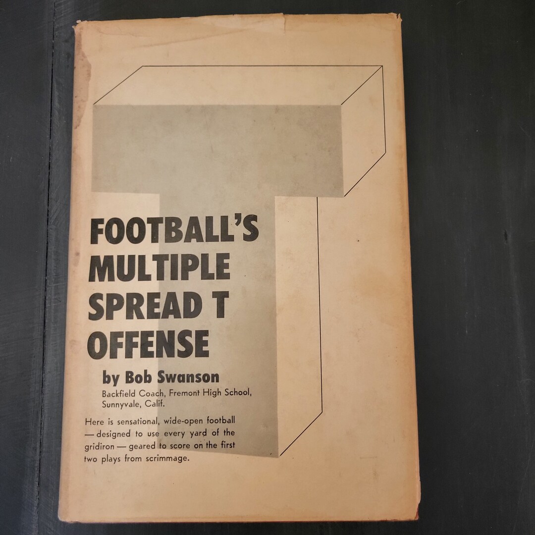 Football Book Football's Multiple Spread T Offense Swanson 1966 - Etsy
