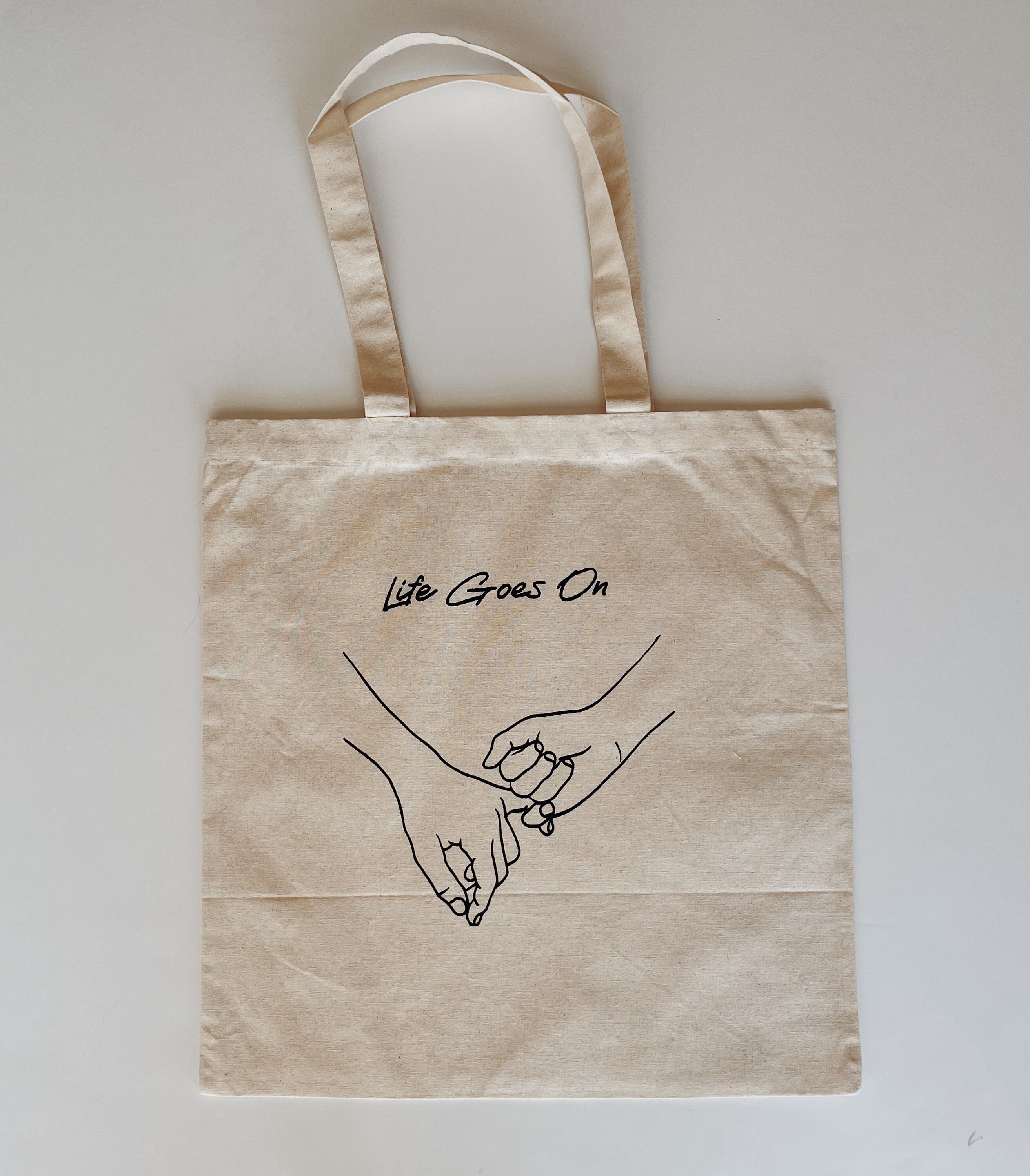 Life Goes on Tote Bag - Etsy India