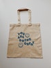 You Are Doing Great Smiley Tote Bag l Smiley Face Market Tote Bag l Minimalist Canvas Bag 