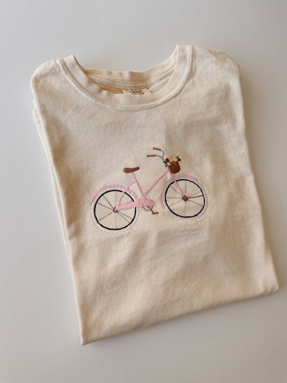 bike print shirt