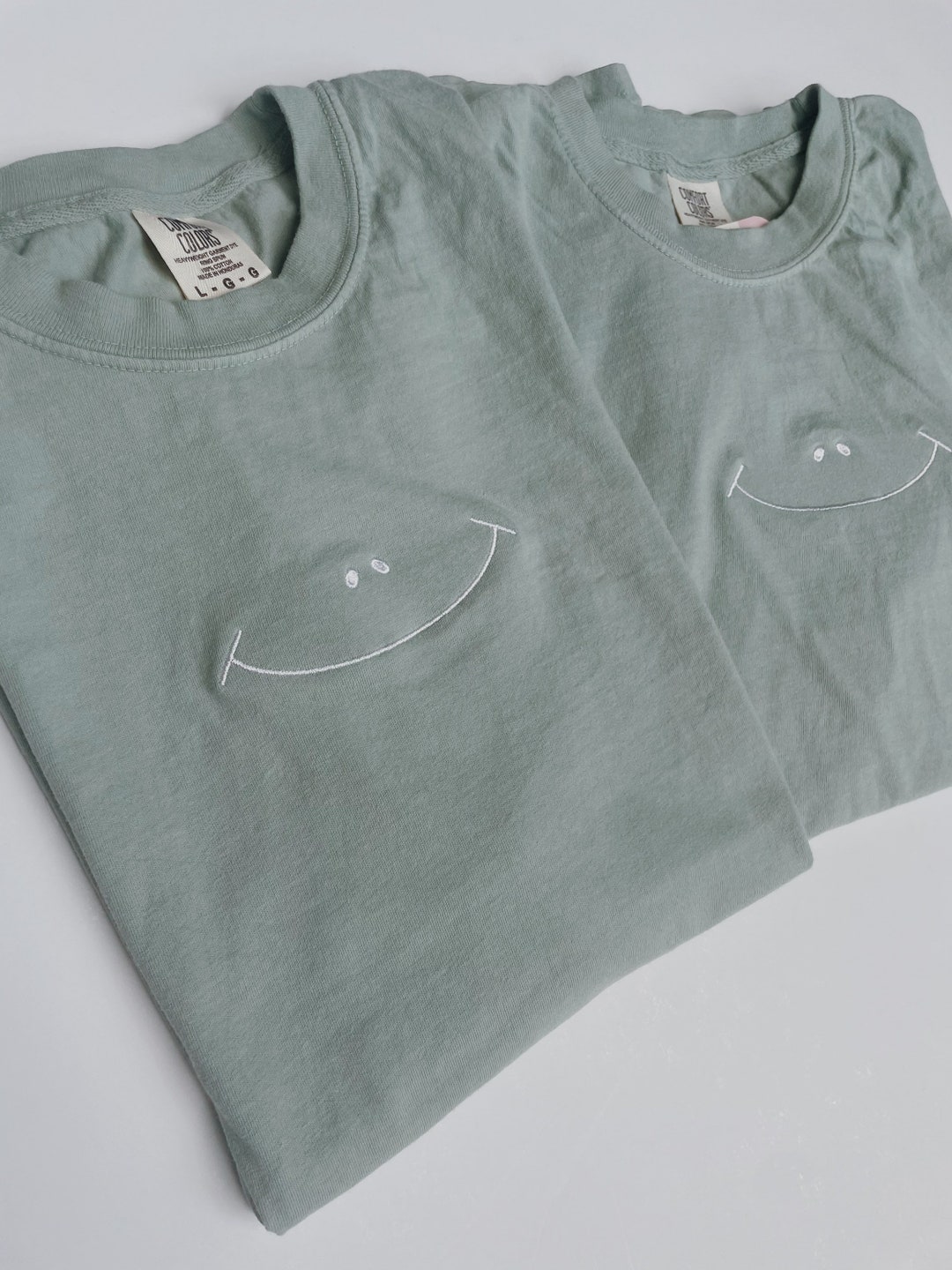 Smiley Embroidered T-Shirt
