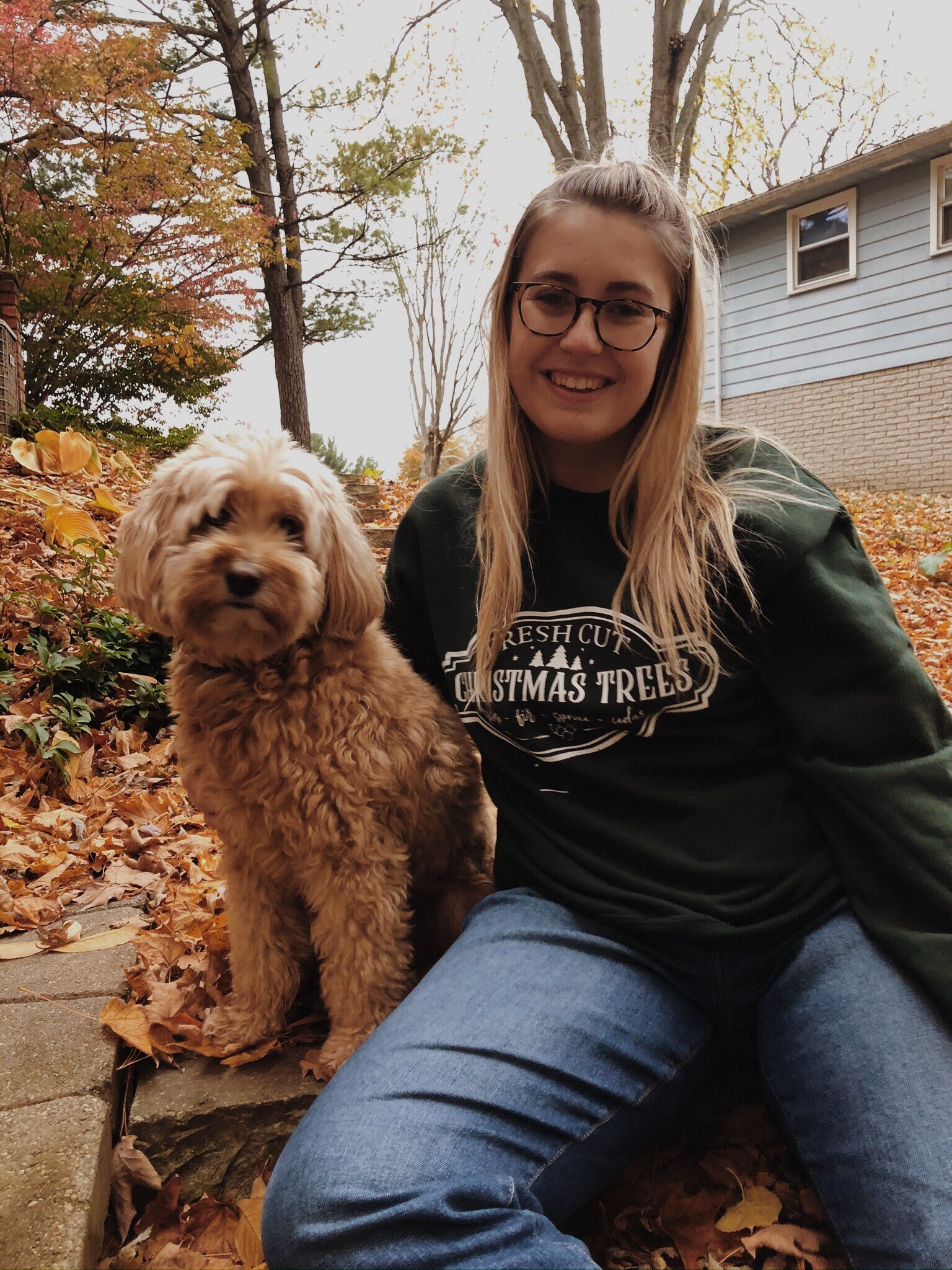 Fresh Cut Christmas Tree Sweatshirt l Christmas Tree Etsy