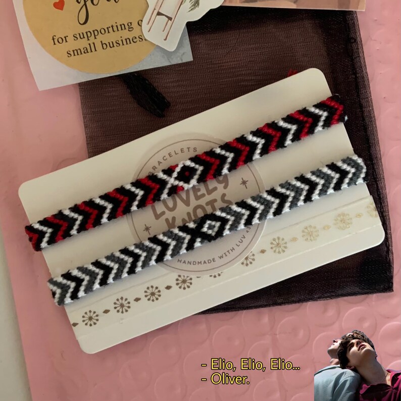 Elio friendship bracelet Clearance