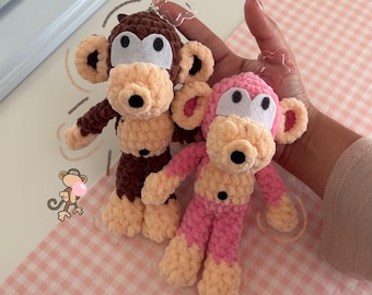 Bobby Jack Plushie Keychains - Crochet - Amigurumi