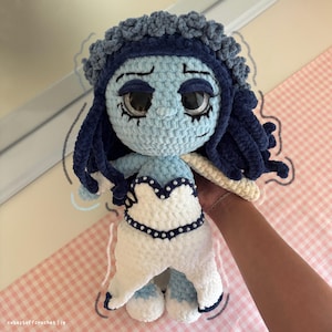 Emily Corpse Bride Plushie | Crochet | Amigurumi