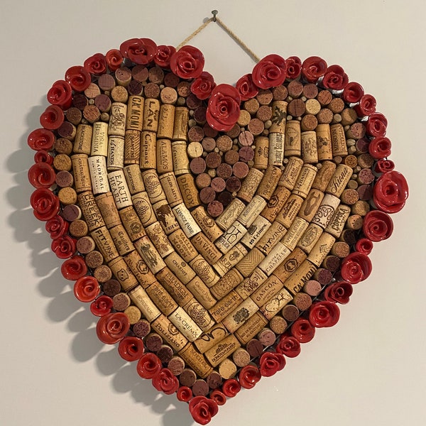 Wine Cork Wall Art Etsy
