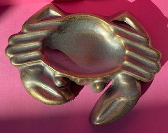 Vintage Crab Hand Made Ashtray 1970’s