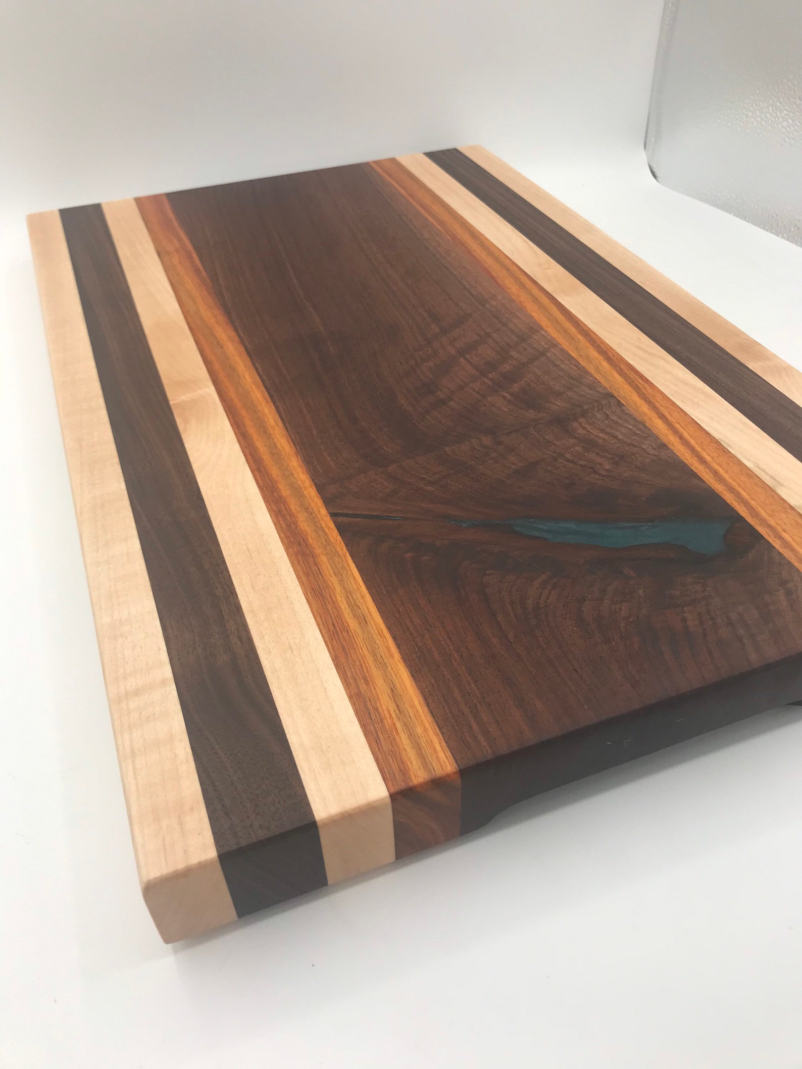 Cutting board serving tray. 18.25x12x1.5 free name or date Etsy