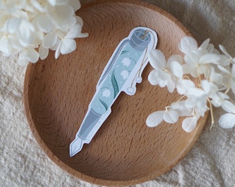 Fountain Pen, Vinyl Die-cut, Sticker,