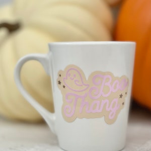 Boo Thang Halloween Ghost Coffee Mug