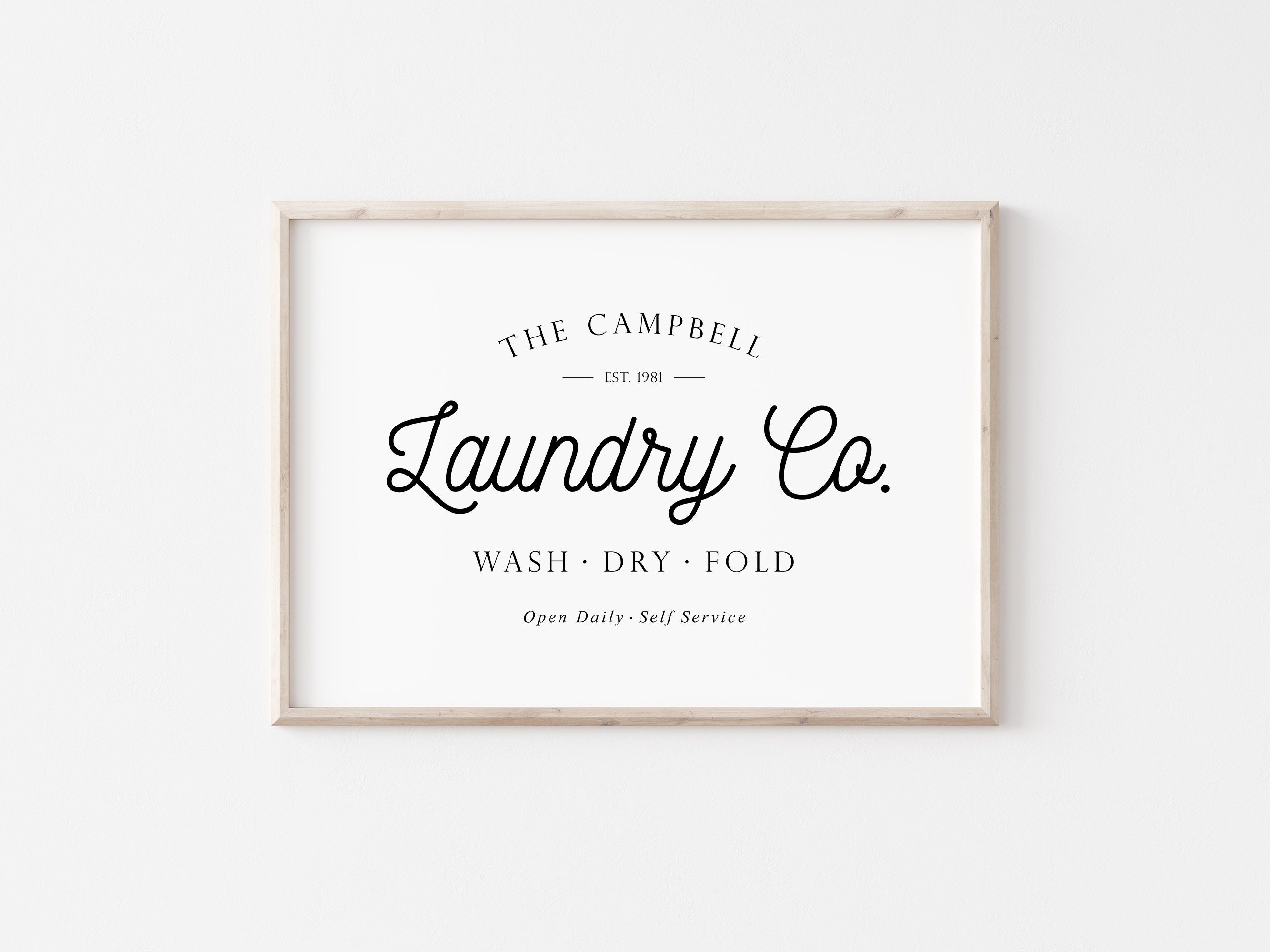 Personalisierte Wäschezimmer Zeichen benutzerdefinierte | Etsy