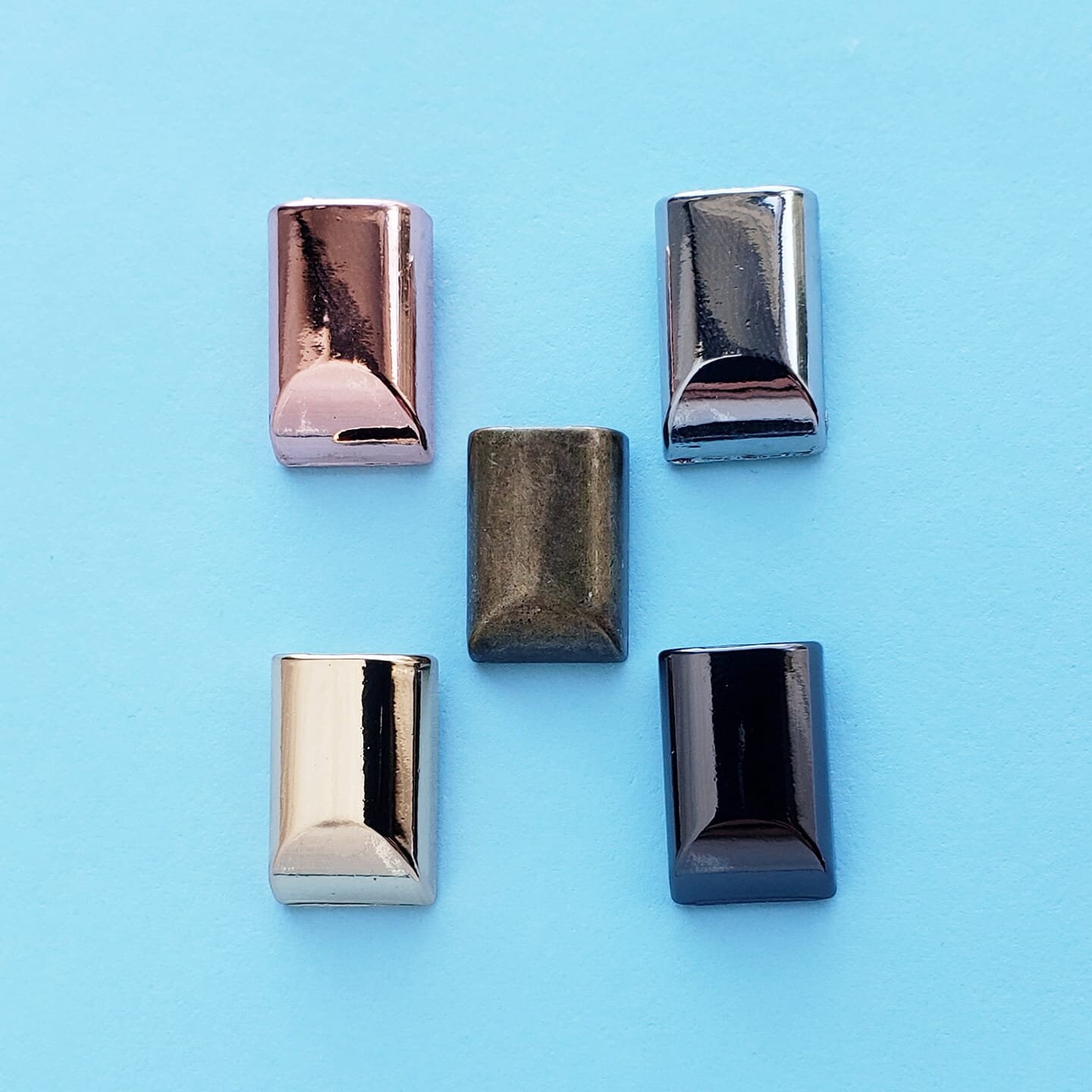 Zipper Ends -set of 4